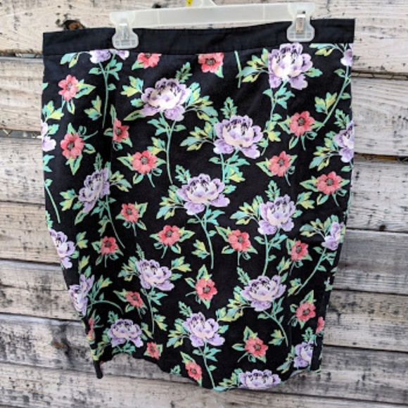 Dorothy Perkins Floral Pencil Skirt Size 18 - Picture 9 of 9